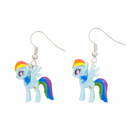 My LIttle Pony Rainbow Dash 3D Earrings